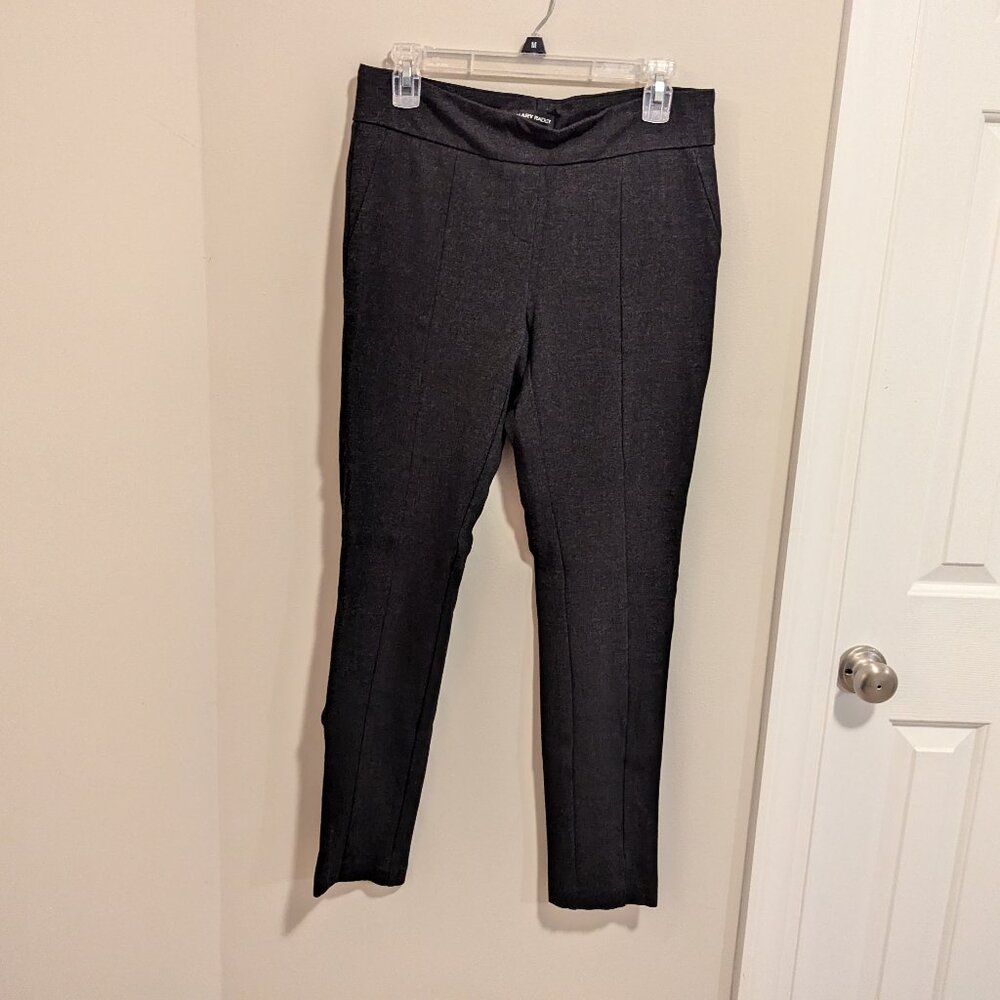 Hilary Radley heather black stretch ankle pants - Size M